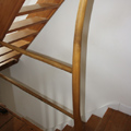 Hand rail interior